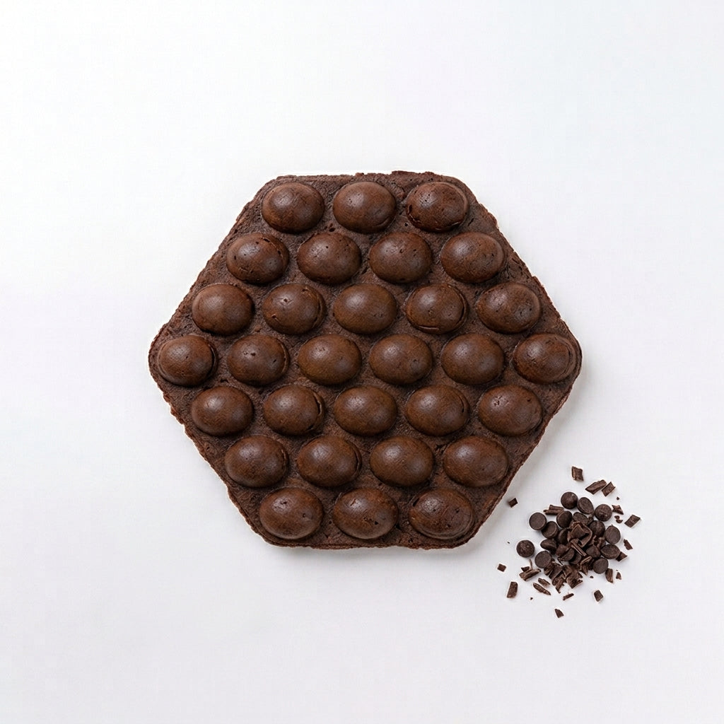「冷凍商品」 ダブルチョコバブルワッフル